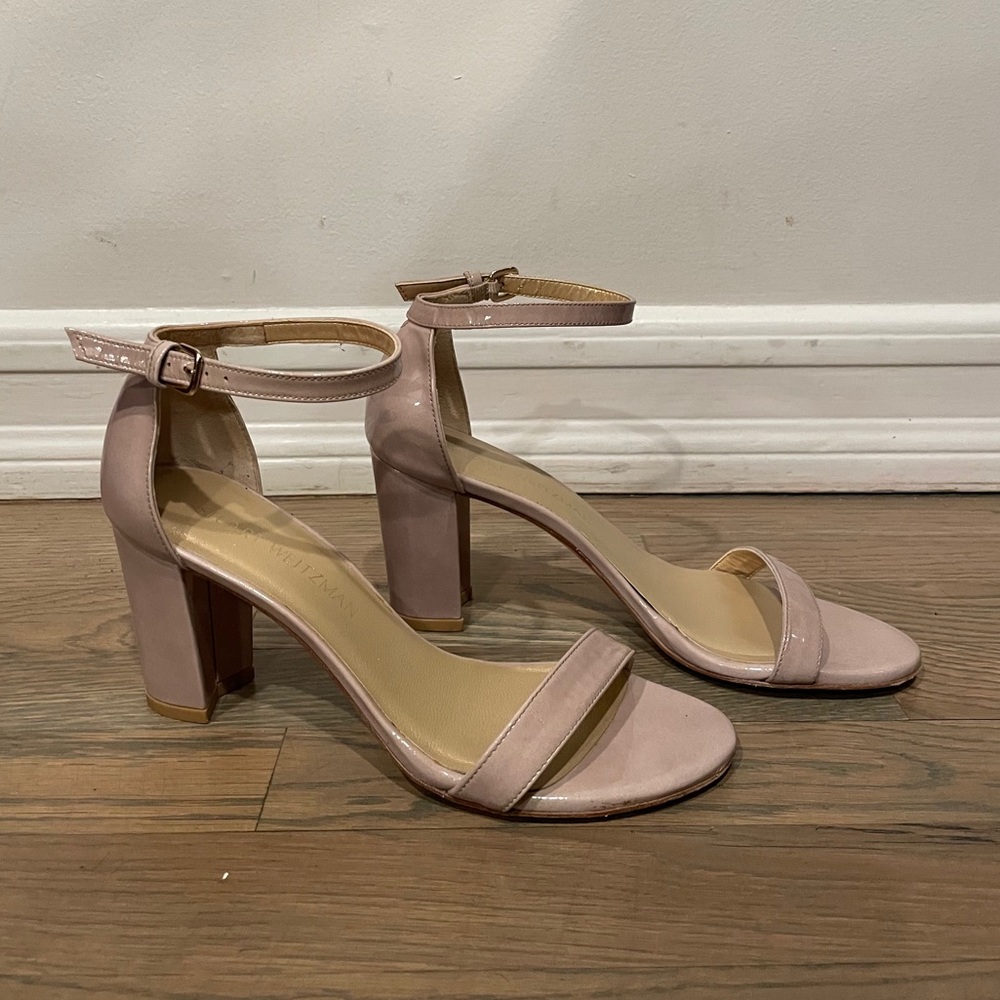 ❌SOLD❌ Stuart Weitzman Ankle Strap Sandals - Picture 2 of 13